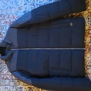 William Rast Black Winter Puffer Jacket Size M